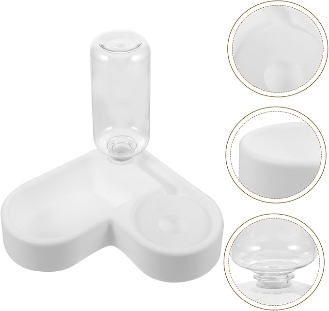 Automatic Cat Water Feeder with Integrated Food Bowl Multi-Function Pet Supply for Cats and Dogs Easy to Clean Design Convenient Fresh Water Access