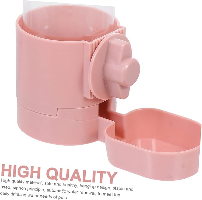 1pc Pet Water Feeder Automatic Hanging Water Dispenser for Cats Dogs Compact Material Prevents Spills for Busy Pet Owners
