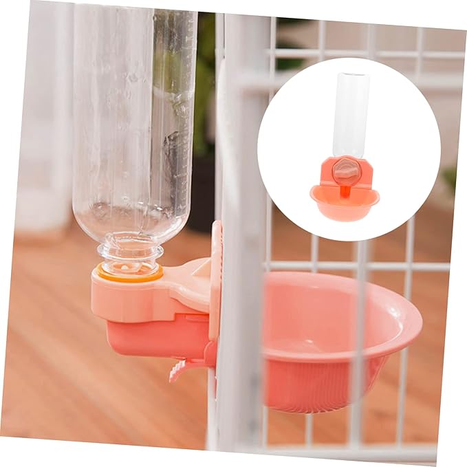 Hemoton Automatic Pet Water Dispenser Cat and Dog Water Feeding Bowl Bright Color Design Durable and Practical for Home Use No-Spill Feature for Pet Owners