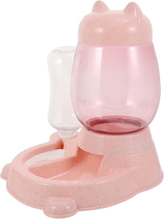 1pc Automatic Pet Water Dispenser for Cats and Dogs Non-Skid Bowl -Spill Design Easy to Water Feeder for Pets for Daily Hydration