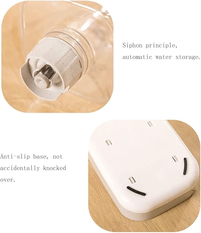 Automatic Water Dispenser Food Feeding Bucket Dog Bowl Unplugged Auto Drinking Fountain Pet Cat Big Capacity 3.8L Water Feeder Pet water dispenser