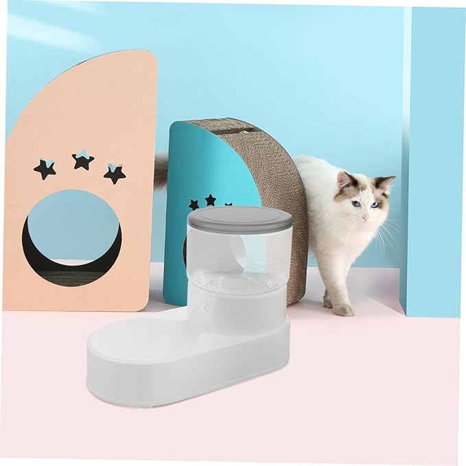 Milisten Automatic Dog Food Feeder Dispenser Pet Feeder for Cats Dogs Compact Design for Home Use for Dry and Wet Food Gentle