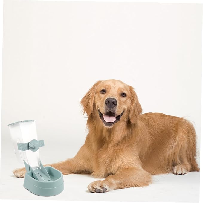 Totority Hanging Cage Automatic Pet Feeder Capacity Dog Food Dispenser Easy to Install Prevents Spills for Cats and Dogs Deep Bowl Design for No Overflow