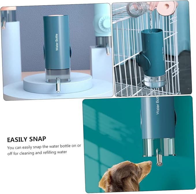 VICASKY Pet Hanging Water Dispenser Automatic Pet Feeder for Dogs Cats Leak Water Bottle for Cages Walls Easy Access to Fresh Water for Home Use