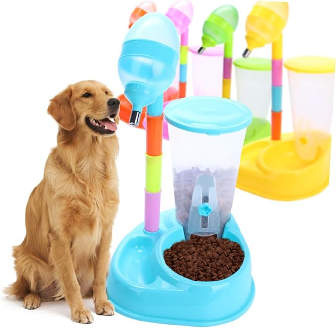 Automatic Dog Cat Feeder Waterer Gravity Pet Water Dispenser for Dogs Pet Supplies