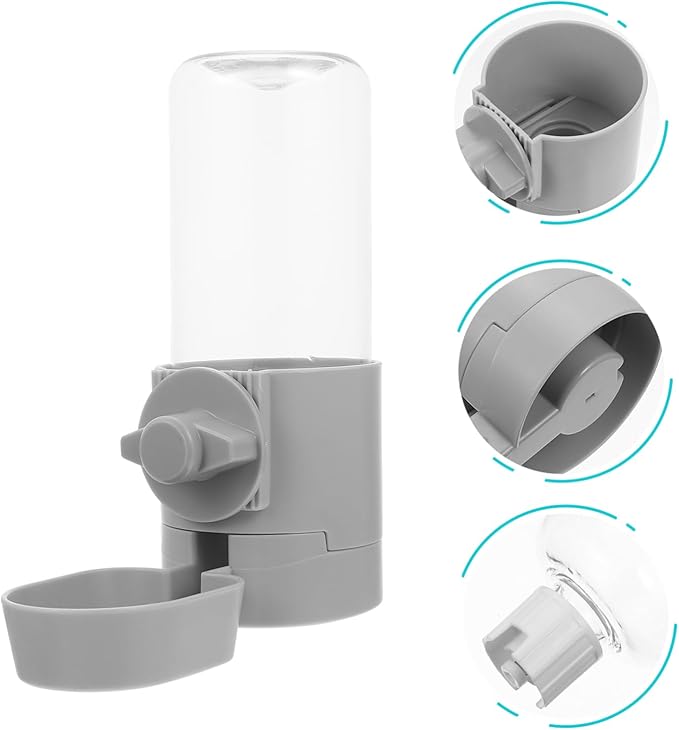 TOYANDONA Automatic Dog Waterer Hanging Drinking Fountain for Dogs Material Easy to Clean Adjust Pet Feeder Bowl for Cats Rabbits