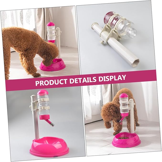 SUPVOX Automatic Pet Water Dispenser with Drinking Bowl Capacity Easy to Clean Roller Ball Nozzle for Dogs and Cats for Daily Hydration Needs