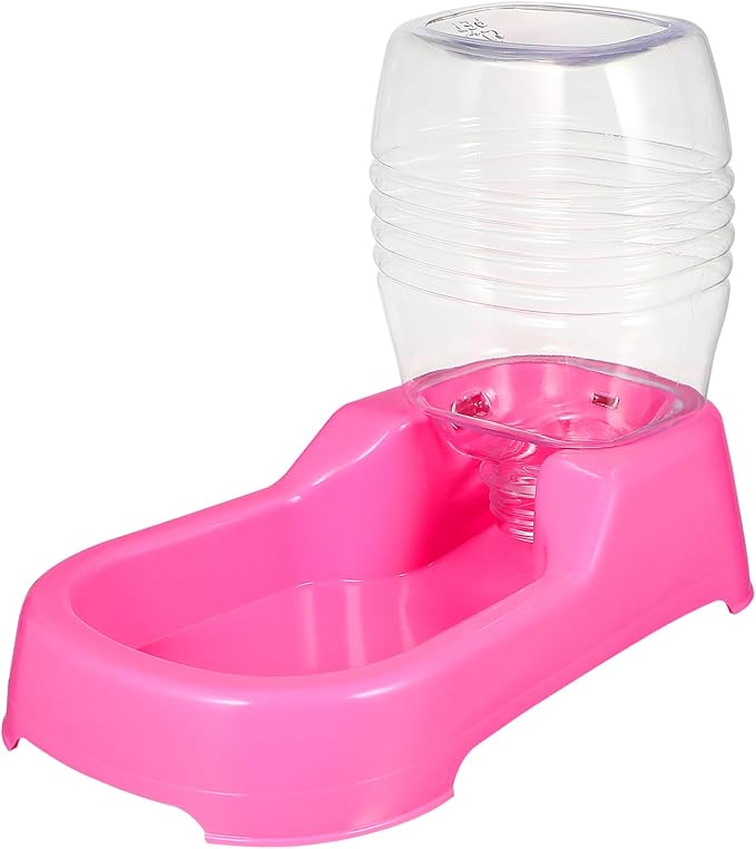 Pet Water Feeder Automatic Drinking Tool for Dogs and Puppies Smooth Surface Design Safe and Sturdy Bowl for Home and Pet Shops