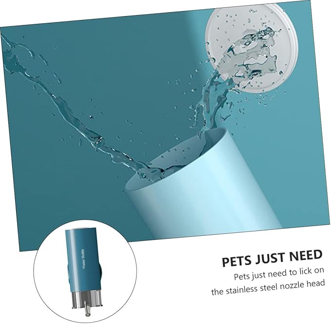 TOYANDONA Hanging Pet Water Dispenser Automatic Feeder for Dogs Convenient Water Supply with Snap Design for Travel Pet Accessories