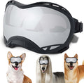 Dog Sunglasses,Doggles Anti-UV Protection,Pet Sunglasses with Adjustable Strap,Suitable for Motorcycle Car Driving Bike Riding Hiking Swimming Wind Dust Fog Dog Eye Protection