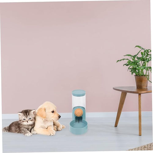 2pcs Automatic Cat Water and Food Dispenser Hanging Feeders for Animals for Cats Dogs and Pets Easy to Install and Convenient for