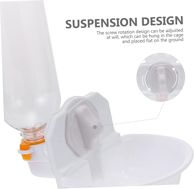 SUPVOX Pet Water Dispenser Auto Water Bowl for Dogs Cats Capacity Automatic Pet Feeder Modern Design
