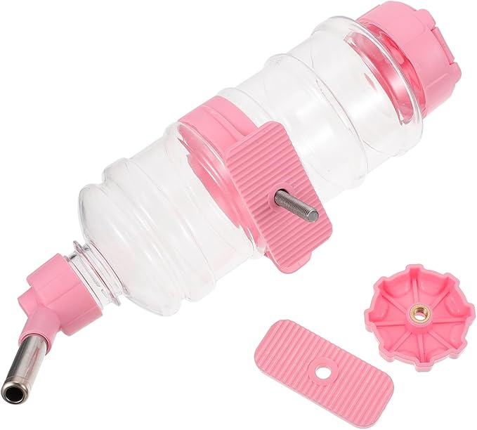 POPETPOP Automatic Pet Water Dispenser Feeder for Dogs Cats Rabbits Durable Easy to -Mounted Drinker for Daily Hydration
