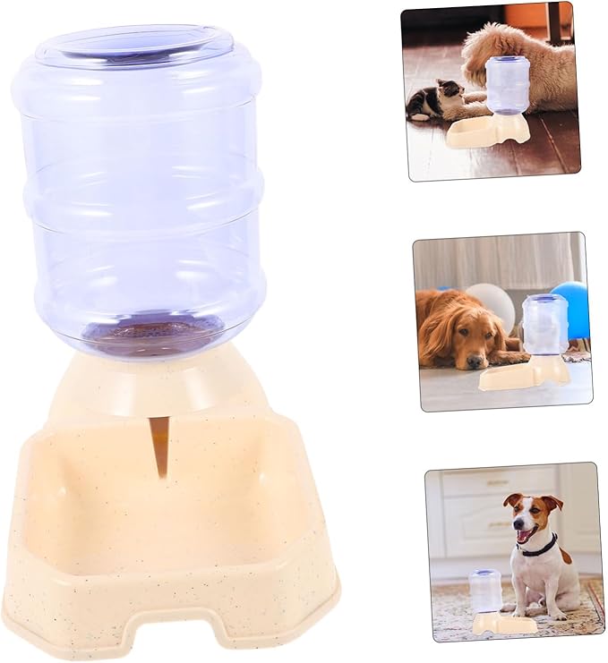 Safe Easy Pet Water Feeder Gravity-Driven Dog Cat Water Dispenser Compact Pet Supply