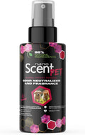 PET Odor Neutralizing Pet Freshening Spray, Nano-Activated, 98% Natural, Alcohol-Free Grooming Spray for Dogs, Cats & Fabrics, Long-Lasting Touch-Release Fragrance - Floral Daze (50mL)
