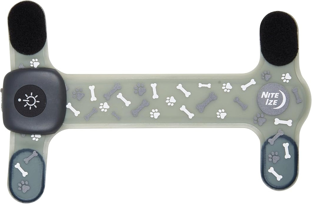NiteDog Rechargeable LED Collar Cover, Disco, One Size