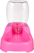 Generic Dog Water Feeder Water Dispenser for Dogs Food Automatic Feeder Automatic Water Bowl Food Pet Supplies Bowl Pet Water Bowl Stuff Dispenser Pink