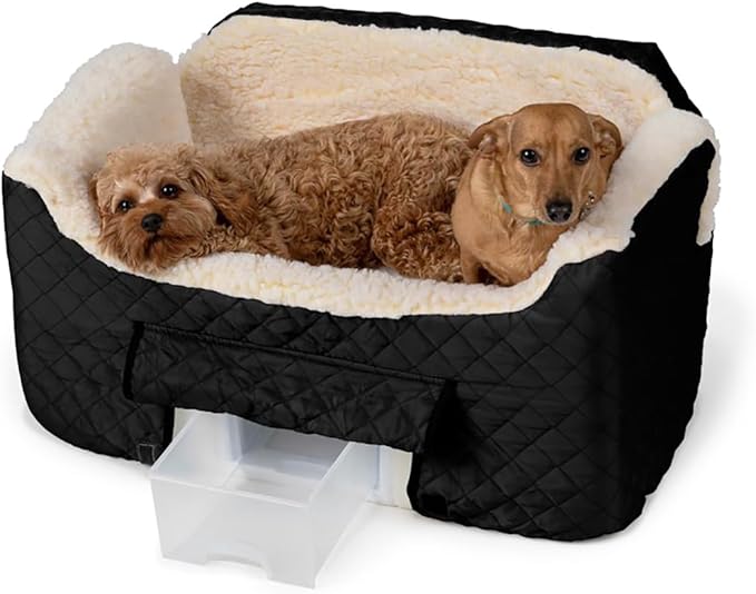 Snoozer Lookout II Pet Car Seat, Large II, Black