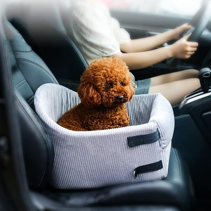 Cat and Dog car seat Cushion,Dog Car Seat Pet Booster Seat Pet Travel Safety Car Seat,Travel Safety,Non-Slip Base,Suitable for car, Home (Color : C, Size : 36x42x31cm)