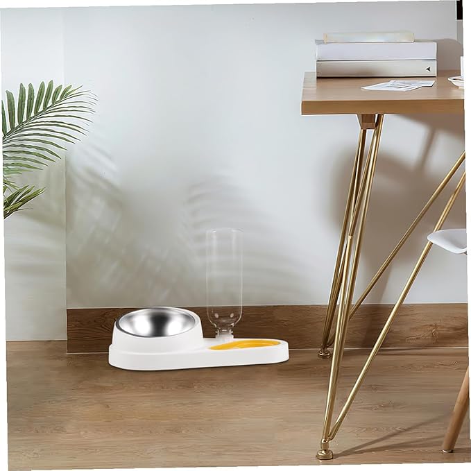 Automatic Pet Feeder Water Dispenser Dog Cat Food Bowl Slow Feeder for Dogs Cats