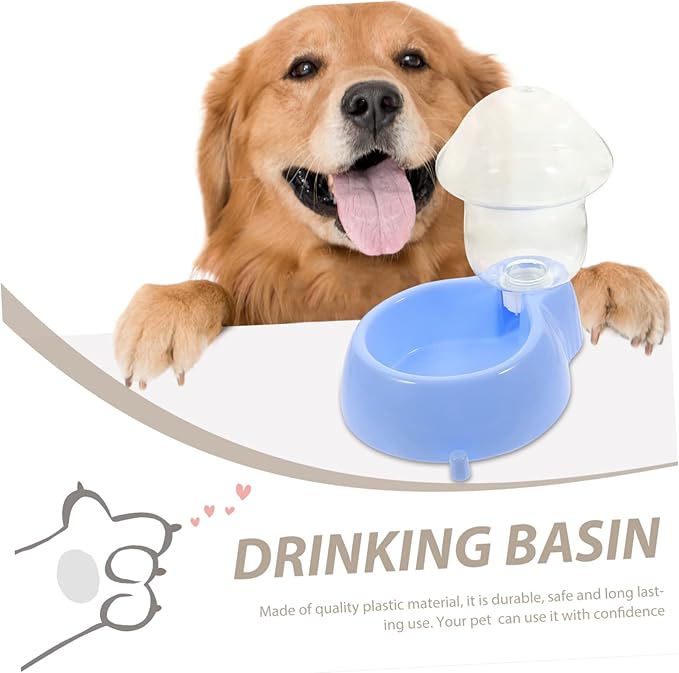 BESPORTBLE Water Bowl for Dogs Automatic Pet Water Feeder Dispenser Outdoor/Indoor Pet Drinking Tool Easy to Observe