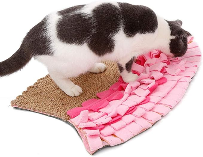 Sniff Pads Pet Dog Nose Work Mat Cat Mat IQ Training Play Feeding Mats Blanket Toy Washable Bite 1pcs
