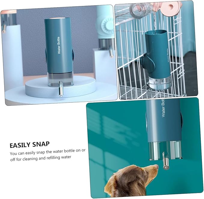 VICASKY Pet Hanging Water Dispenser for Dogs Automatic Waterer with Height Easy Design Essential Pet Accessories for Hydration