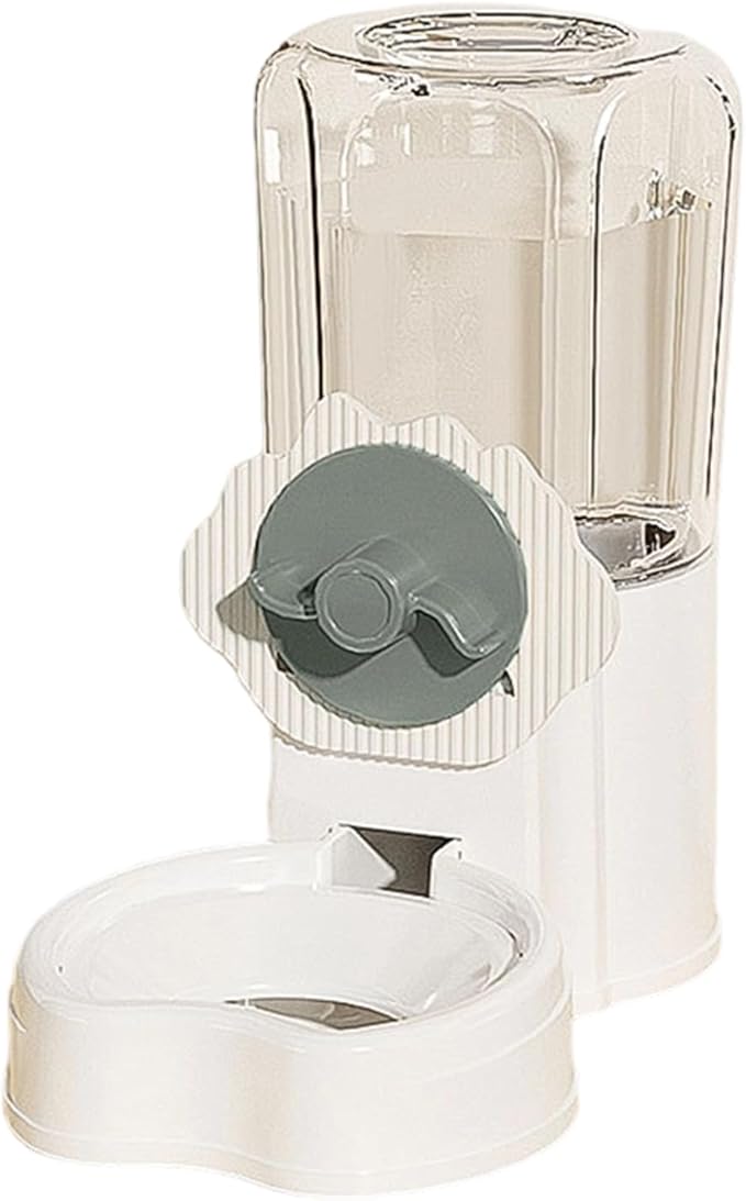 Automatic Pet Waterer Food Feeder with Leakproof and Hangable Screw Designs for Dog Cats Kennel Feeding Waterer for Multiple