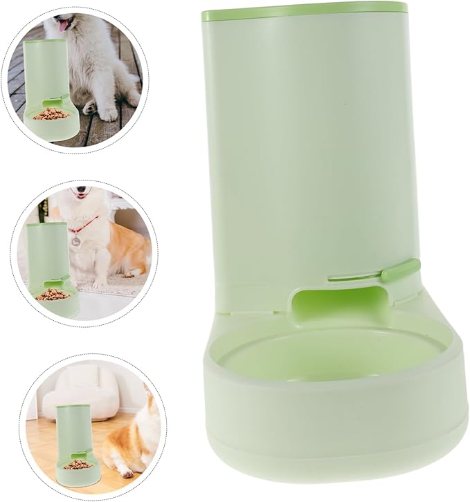 TOYANDONA Portion Control Feeder for Cats Dogs Non Slip Feeding Station for Hydration Needs Easy to Dual Pet Compatibility