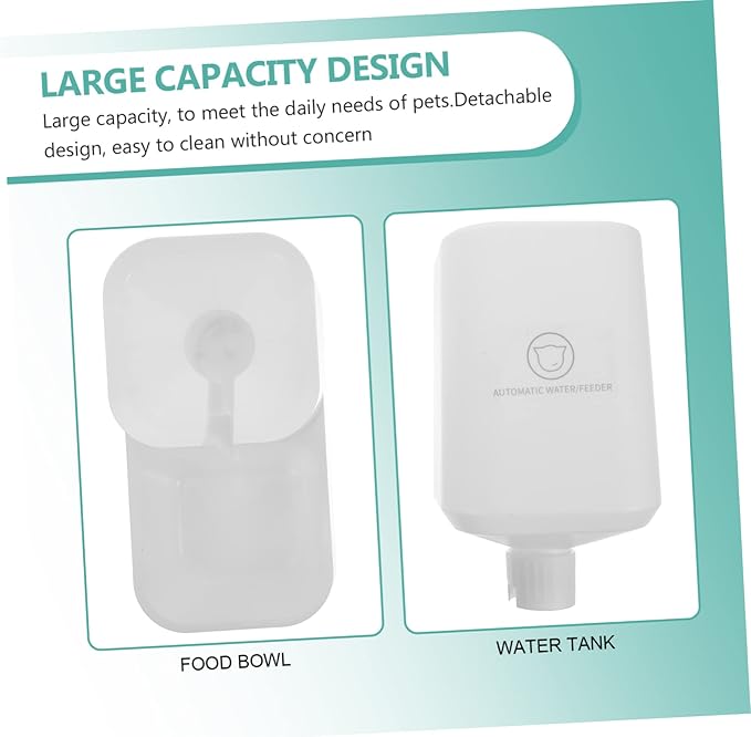 balacoo 1pc Pet Water Dispenser Automatic Drinking Feeder Large Capacity for Dogs and Cats Creative Water Fountain