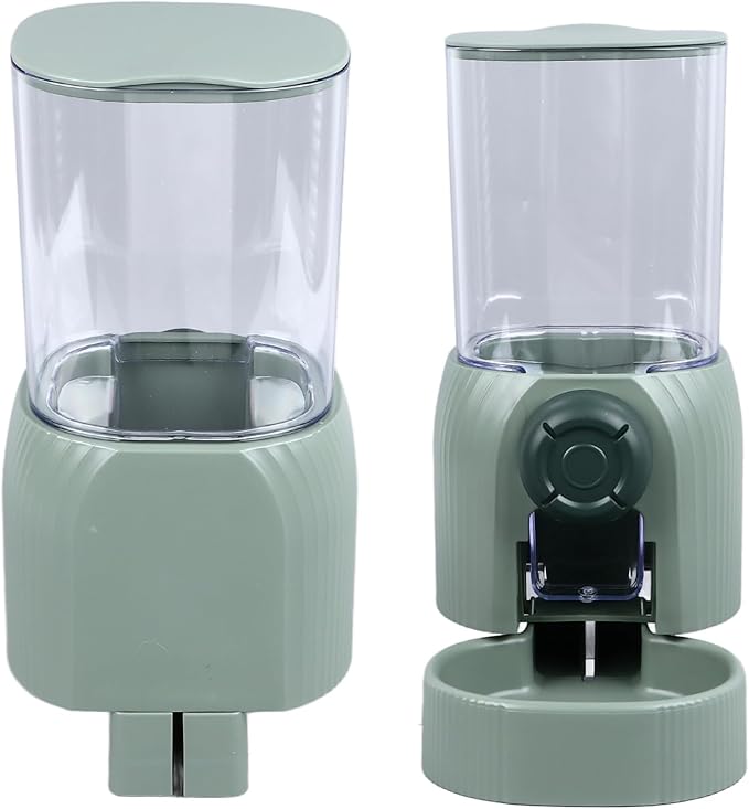 Pet Hanging Automatic Feeder Large Capacity Detachable Pet Cage Food Dispenser for Cat Dog Hamster Chinchilla