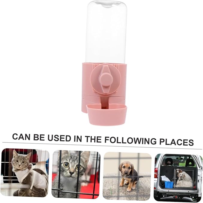 Mikikit Pet Water Feeder Hanging Drinking Fountain for Dogs Bowl Dispenser Material Automatic Water Flow Pet Drinking Supplies