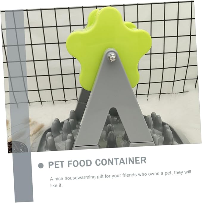 Automatic Dog Food Dispenser Interactive Feeding Bowl with Slow Feed Design Durable Material Compact for Dogs and Puppies for Training and Enrichment