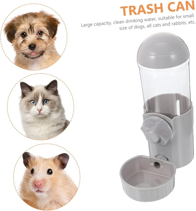 BESPORTBLE Dog Water Fountain Automatic Drinking Fountain Pet Hanging Waterer Safe Abs Material Easy to Use Pet Water Dispenser for Dogs Cats