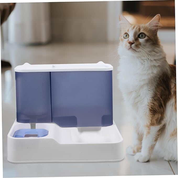 POPETPOP 1Pc Automatic Pet Water Dispenser Capacity Drinking Tool for Cats Dogs Easy Surface Stable Skid Base for Busy Pet Parents Convenient Water Feeder