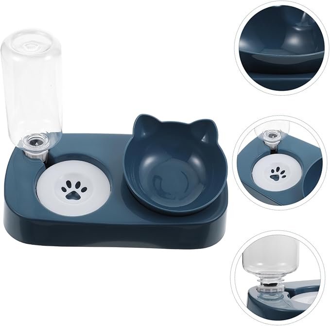 Detachable Pet Feeder Cat Puppy Water Feeder Automatic Pet Food and Water Dispenser Bottle