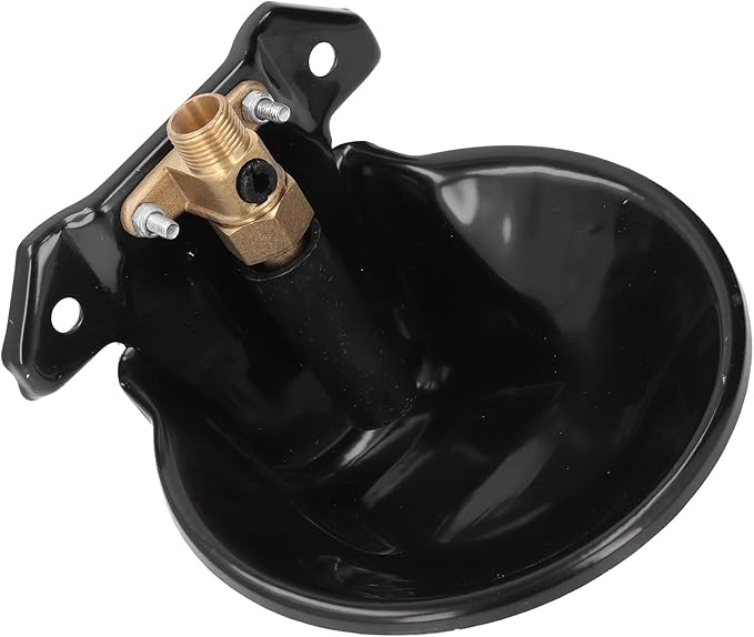 Goat Feeder, Automatic Water Dispenser for Dogs Goat Waterer Fountain Farm Feeding Water Bowl Farm Water Drinking Equipment with Copper Valve Horse Water Trough for Livestock