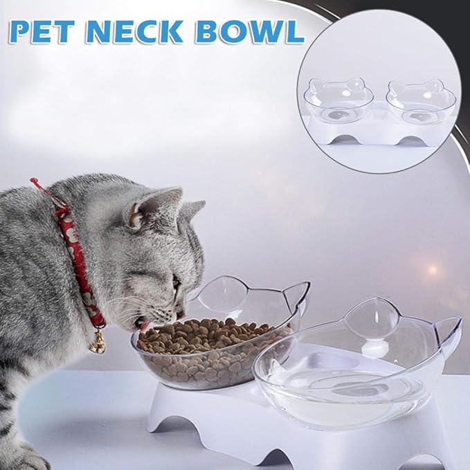 Pets Feeder Bowl Dog Dishes Plastic Anti Slip Pet Drinkers Cat Dog Automatic Feeder Drinking Pet Bowl Water Bowl for Pets Dog Automatic Drinkers
