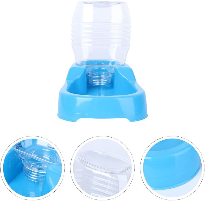 POPETPOP Pet Water Feeder Bowl Creative Drinking Tool for Dogs and Puppies Convenient Automatic Water Dispenser for Home and Pet Shops Smooth Design