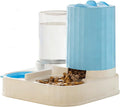 New Automatic Cat Feeder Dog Bowl Pet Bowl Cat Basin 2-in-1 Water Dispenser Cat Bowl Pet Supplies Cross-Border