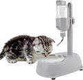 Pet Standing Water Dispenser Bowl, Pet Feeding Bowl, Cat Dog Standing Bowl 500ml Water Dispenser, Pet Automatic Standing Water Feeder Detachable Height, Pet Supplies