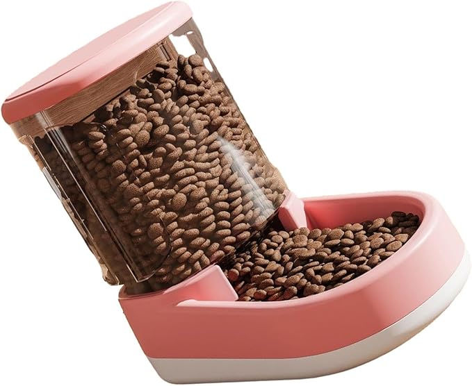 Thereisno 3.8L Pet Water Bowl Food Feeder Automatic Dog Feeding Bowl Water Dispenser Cat Drinking Bowl Food Container Pet Dishware Pet Feeder