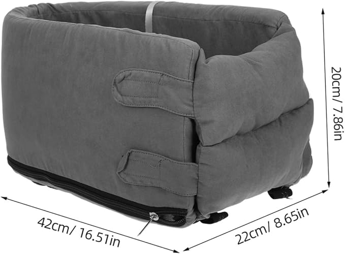 BESPORTBLE Car Dog Cushion Seat Non- Pet Car Bed for Dogs and Cats Easy to and Portable Travel Cushion for Pets for Trips
