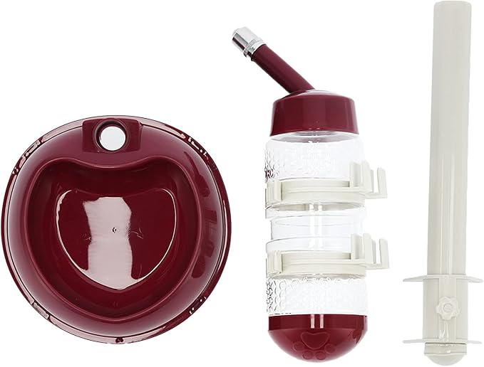 Pet Lifting Water Food Automatic Feeder Dog Water Dispenser Adjustable Height Pet Water Bowl Universal Automatic Water Feeding Set for Cats and Dogs Automatic Pet Water Dis