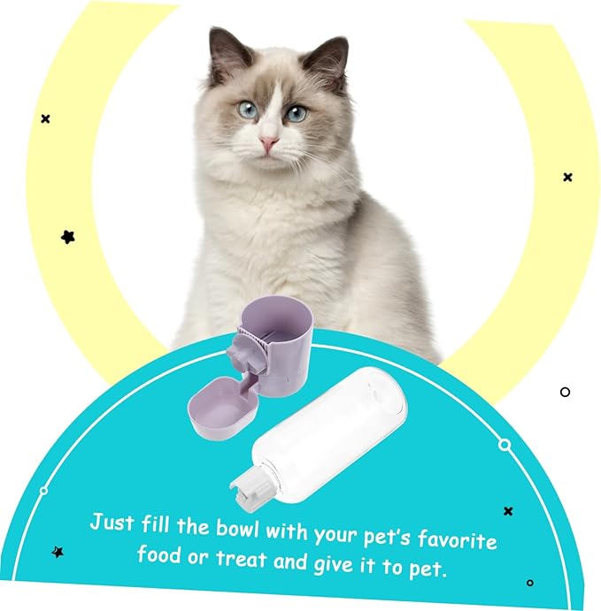 Yardwe Automatic Pet Water Dispenser Hanging Waterer for Cats and Dogs Capacity for Keeping Pets Hydrated Indoors