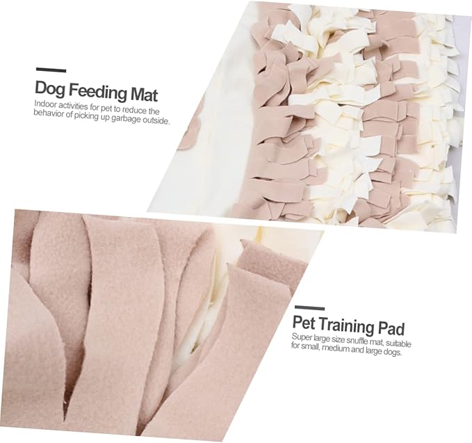 Pet Snuffle Mat for Dogs Interactive Foraging Feeding Blanket Removable Washable Nose Work Training Pad Great for Reducing Stress and Encouraging Play