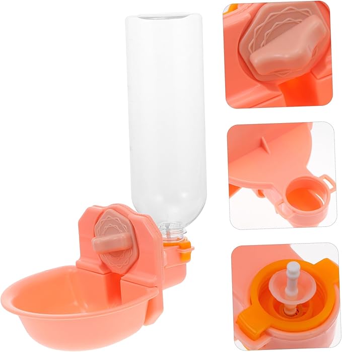 Happyyami Pet Water Dispenser Cat Dog Automatic Feeder Water Bowl Pet Feeding Bowl Drinking Fountain