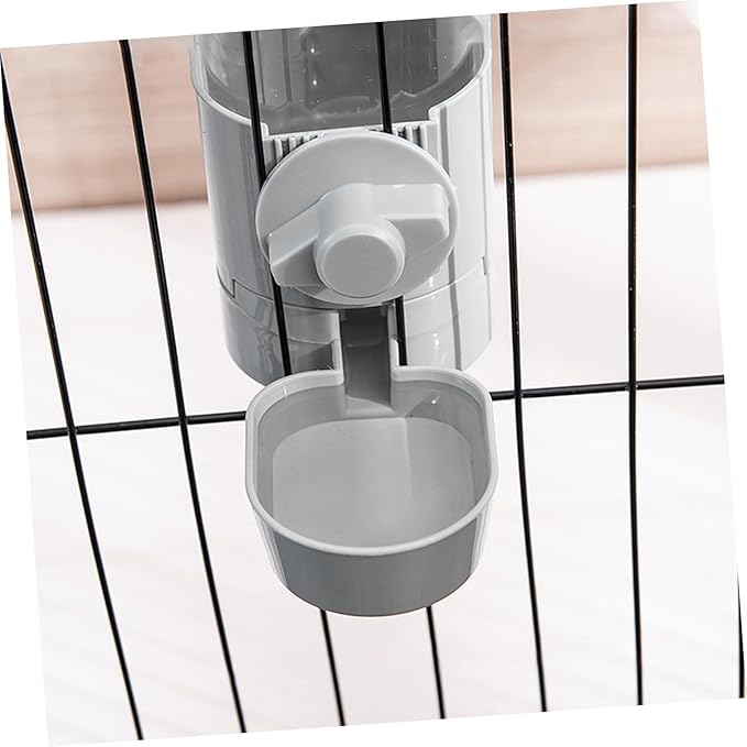 Cat Water Feeder Automatic Hanging Pet Waterer Bowl for Dogs Easy Installation for Pet Cage