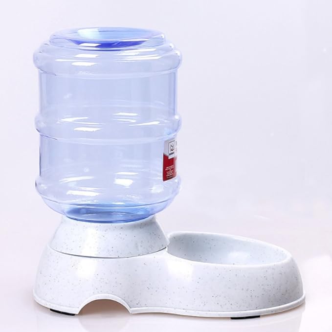 Made King Automatic Pet Feeder, Food Dispenser Pet Feeder Water Dispenser Set Bowl for Dogs and Cats, Pets, Animals (Auto Pet Water Dispenser and Food Feeder)