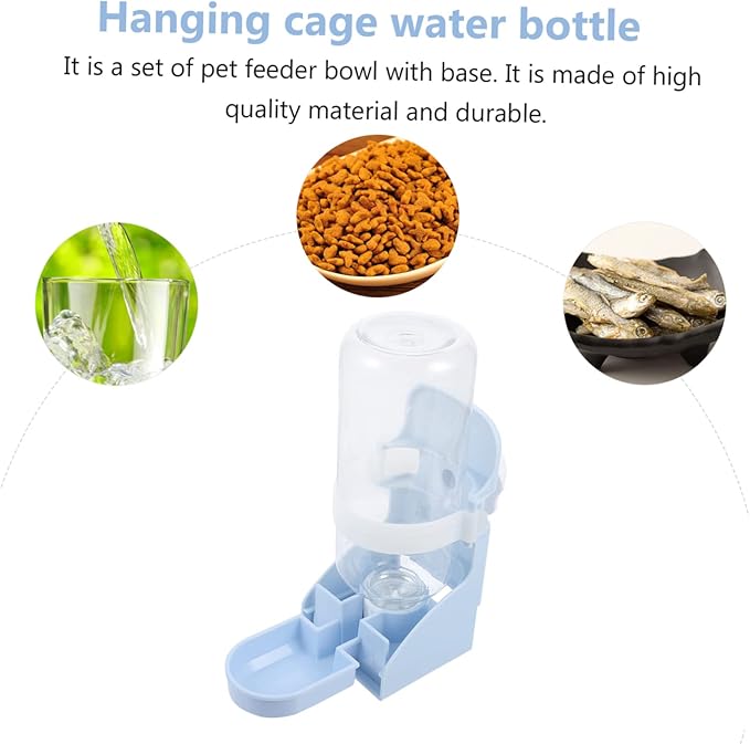 Automatic Cat Water Dispenser Detachable Pet Feeder for Cats and Dogs Leak Easy to Use Hanging Water Bowl Smooth